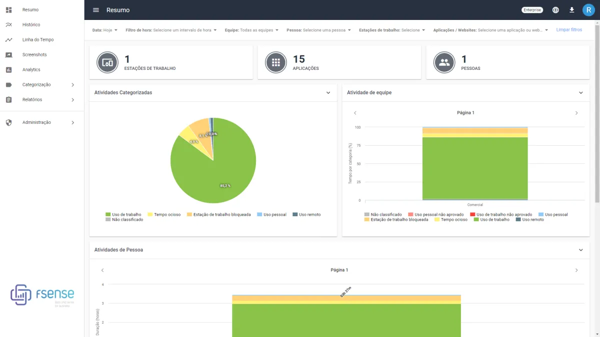 Notre avis sur fSense : un logiciel RH (gestion des ressources humaines) à découvrir