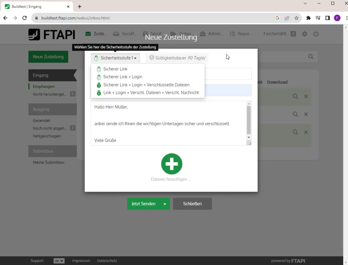 Interface FTAPI: fonctionnalités, prix, alternatives