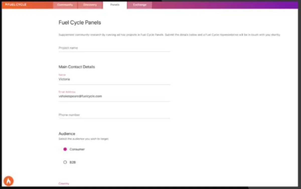 Interface FUEL CYCLE: fonctionnalités, prix, alternatives
