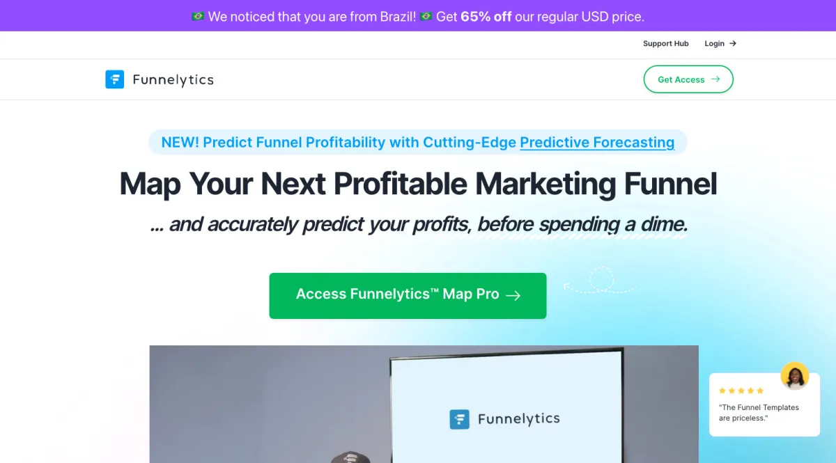 Interface Funnelytics : fonctionnalités, prix, alternatives Interface Funnelytics : fonctionnalités, prix, alternatives