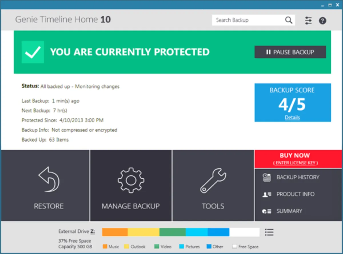 Interface G Cloud: image, ergonomie, alternatives