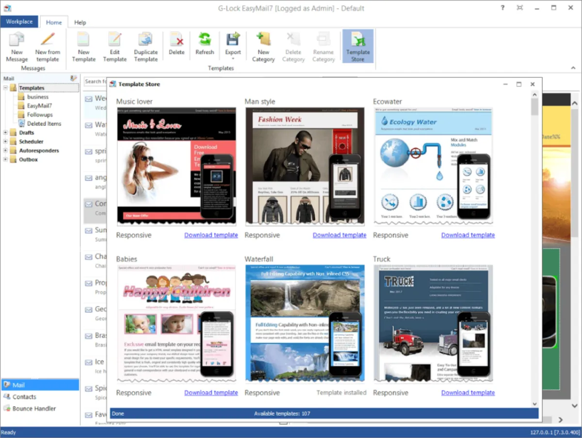 Notre avis sur G-Lock EasyMail : un logiciel d'emailing et newsletters (marketing par email) à découvrir
