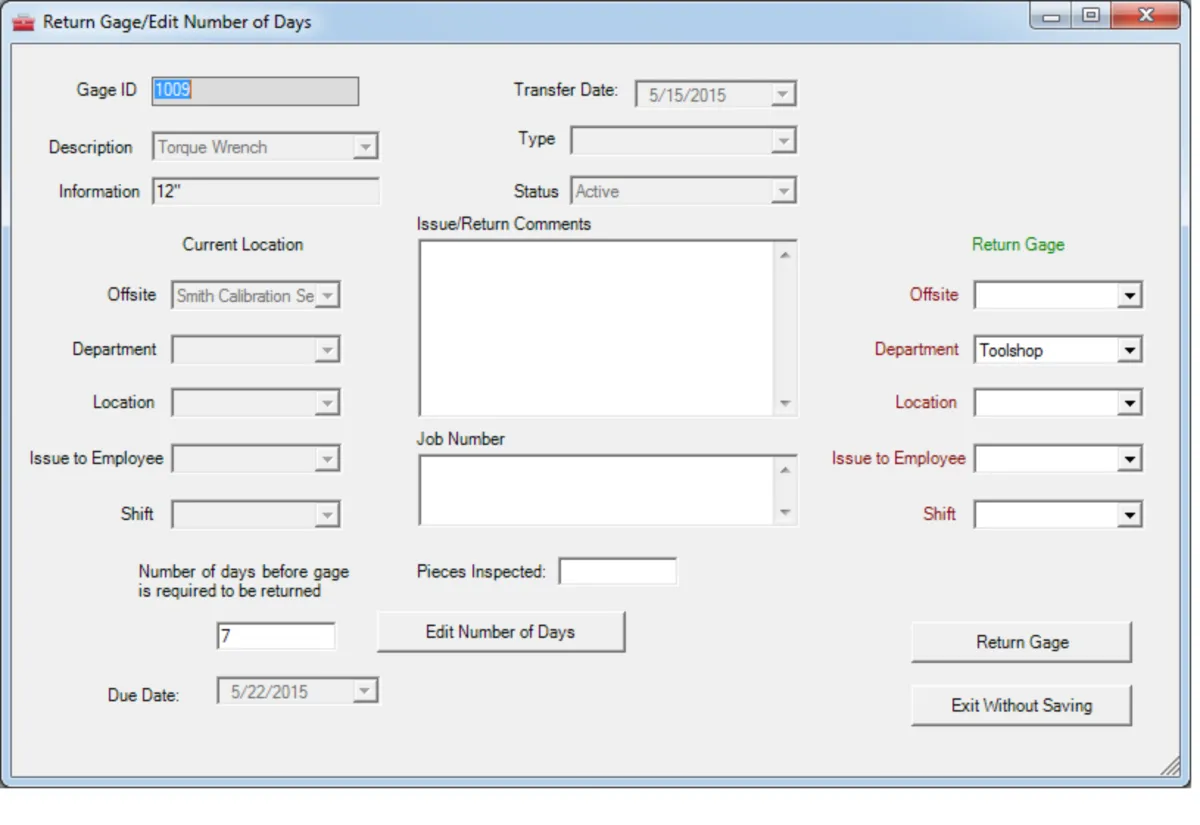 Interface Gage Control Software: fonctionnalités, prix, alternatives