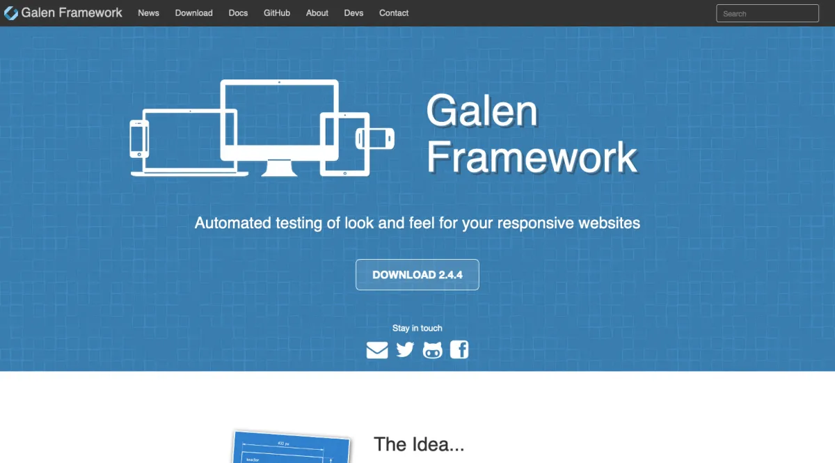 Interface Galen Framework : fonctionnalités, prix, alternatives