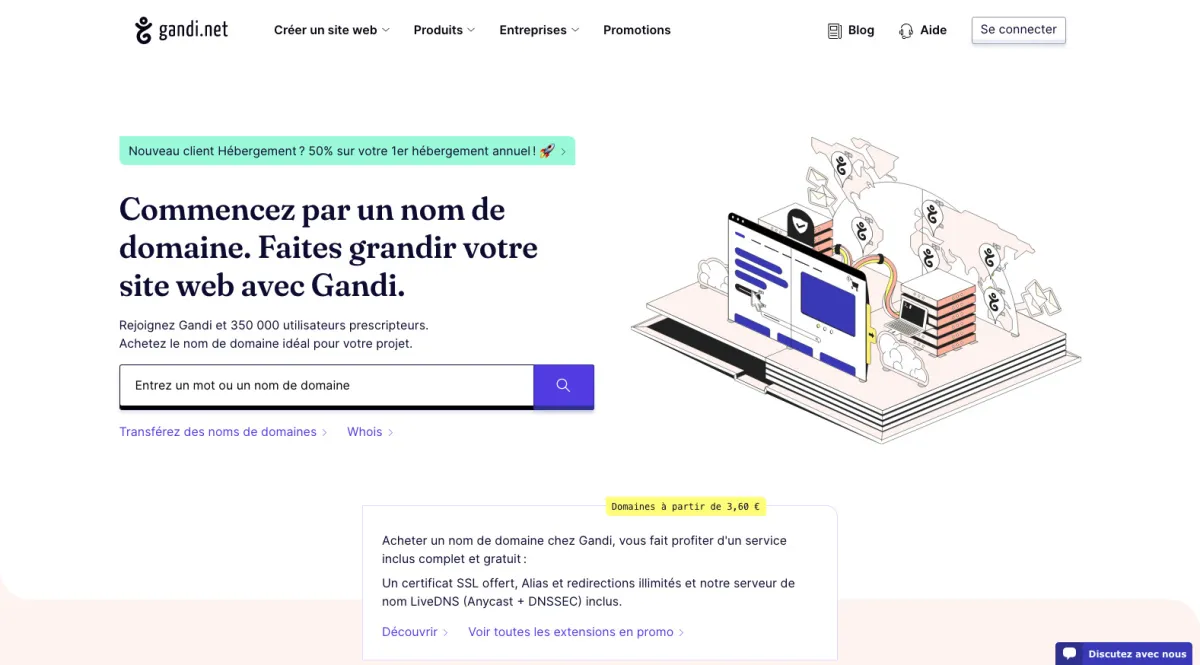 Interface Gandi : image, ergonomie, alternatives Interface Gandi : image, ergonomie, alternatives
