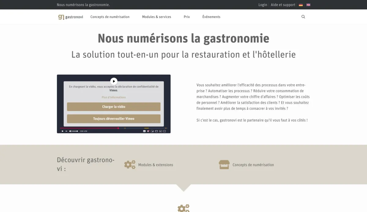 Notre avis sur gastronovi : un progiciel à découvrir