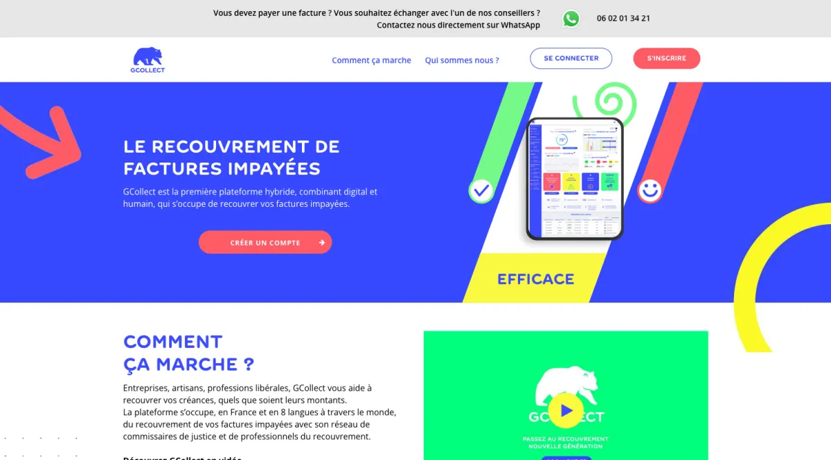 Interface Gcollect : fonctionnalités, prix, alternatives Interface Gcollect : fonctionnalités, prix, alternatives
