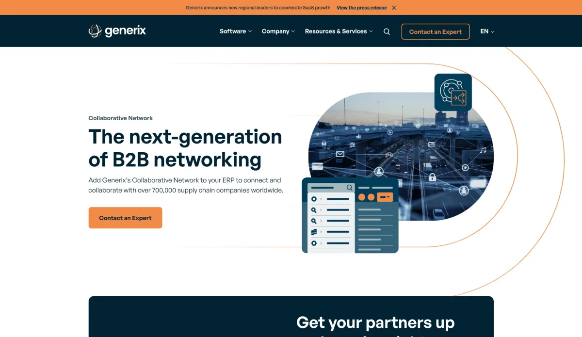Notre avis sur Generix Collaborative Customer : un logiciel de gestion commerciale et ventes à découvrir