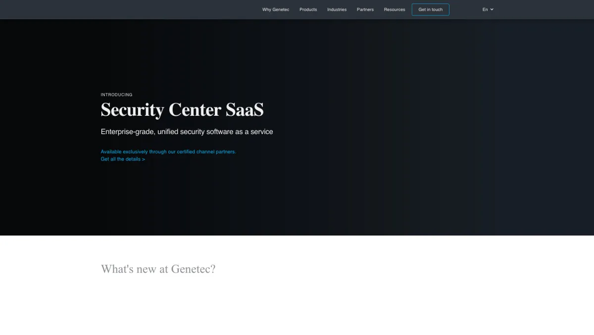 Notre avis sur Genetec : un logiciel de gestion des identités et des accès (IAM) à découvrir Notre avis sur Genetec : un logiciel de gestion des identités et des accès (IAM) à découvrir