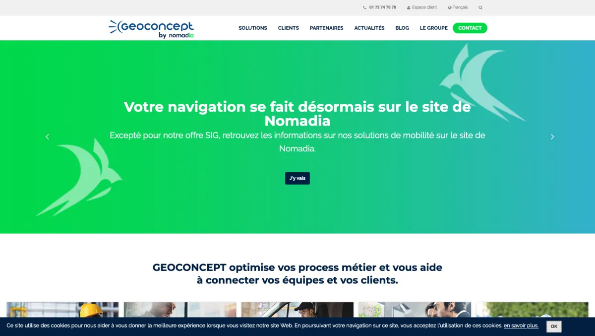 Interface Geoconcept : fonctionnalités, prix, alternatives