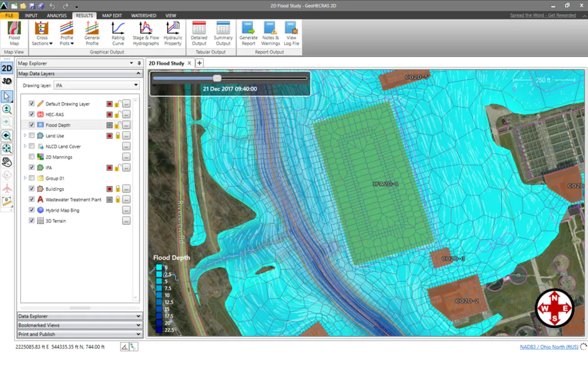 GeoHECRAS: avis sur le logiciel CAO / CAD (conception 2D / 3D): fonctionnalités, avantages, inconvénients et tarifs