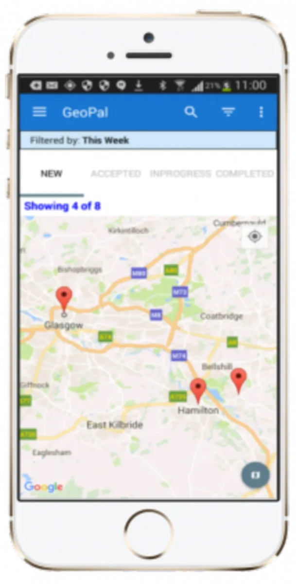 Interface GeoPal: fonctionnalités, prix, alternatives