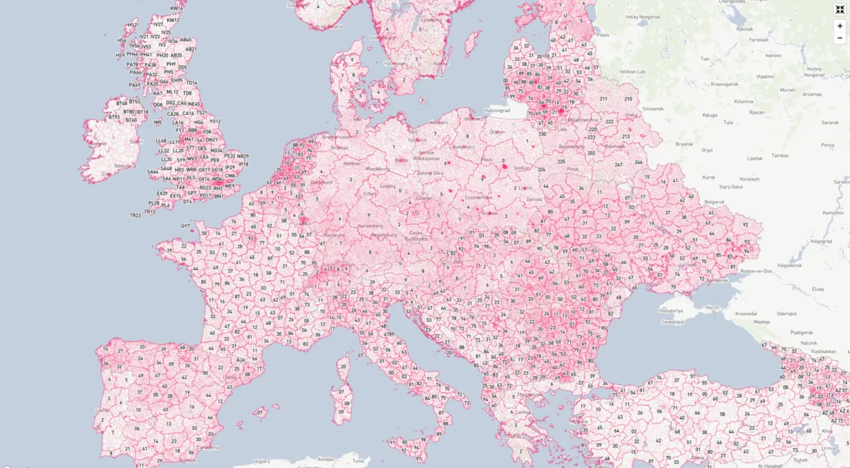 Interface GeoPostcodes: fonctionnalités, prix, alternatives Interface GeoPostcodes: fonctionnalités, prix, alternatives