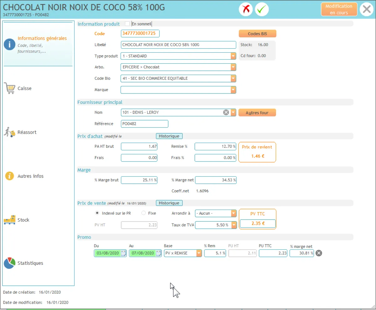 Notre avis sur GESKOPRO : un logiciel de caisse et point de vente (POS / PDV) à découvrir