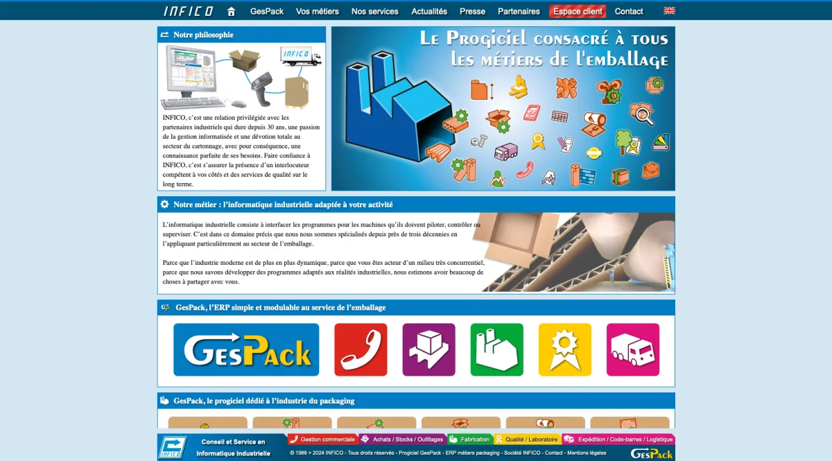 Interface Gespack : fonctionnalités, prix, alternatives