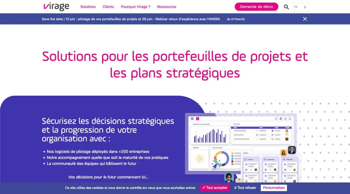 Interface Gesprojet : fonctionnalités, prix, alternatives