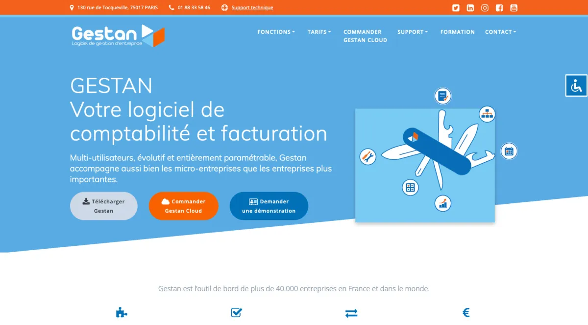 Gestan: avis sur le logiciel de gestion d'entreprise: fonctionnalités, avantages, inconvénients et tarifs Gestan: avis sur le logiciel de gestion d'entreprise: fonctionnalités, avantages, inconvénients et tarifs