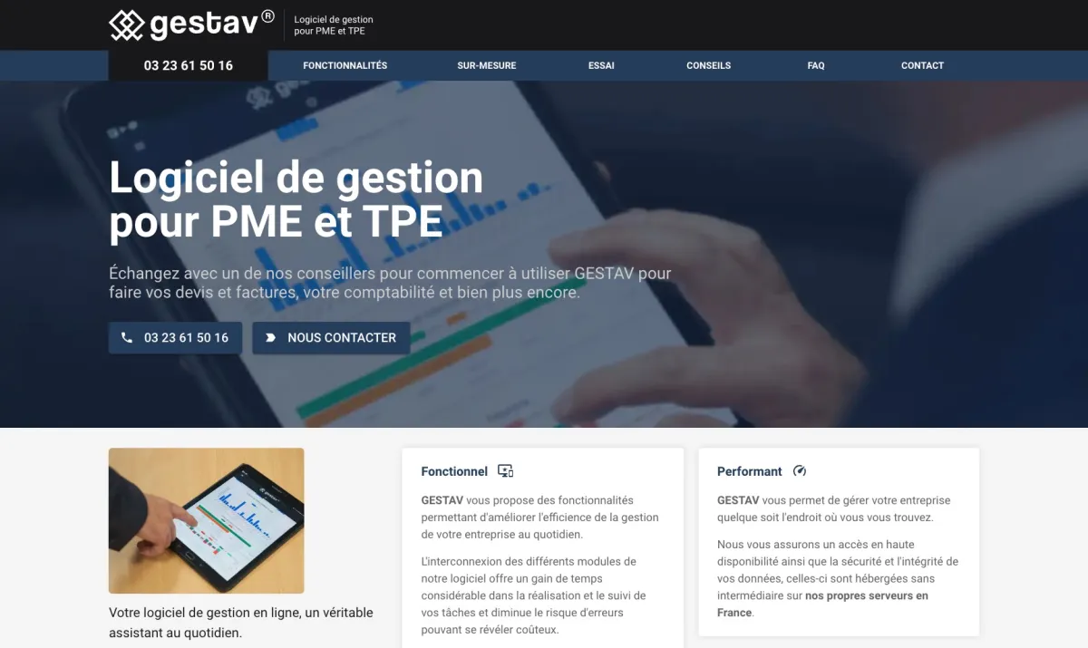 Notre avis sur Gestav TXS : un logiciel pour la santé à découvrir