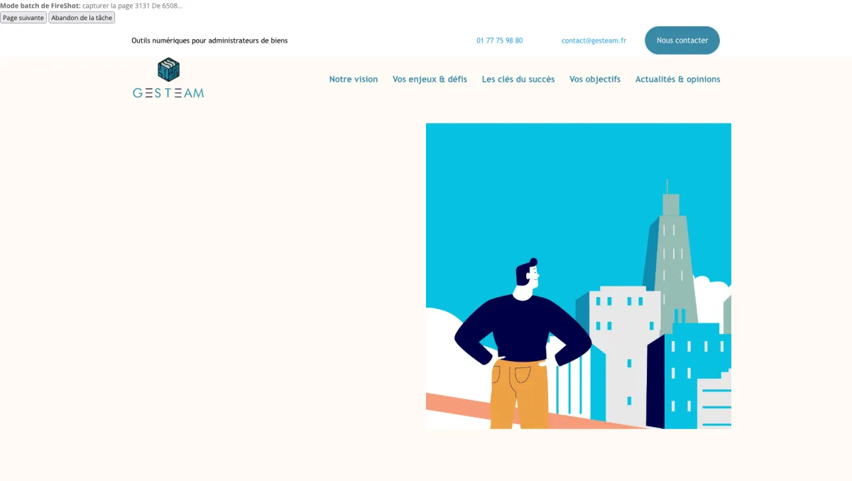 Interface Gesteam : fonctionnalités, prix, alternatives