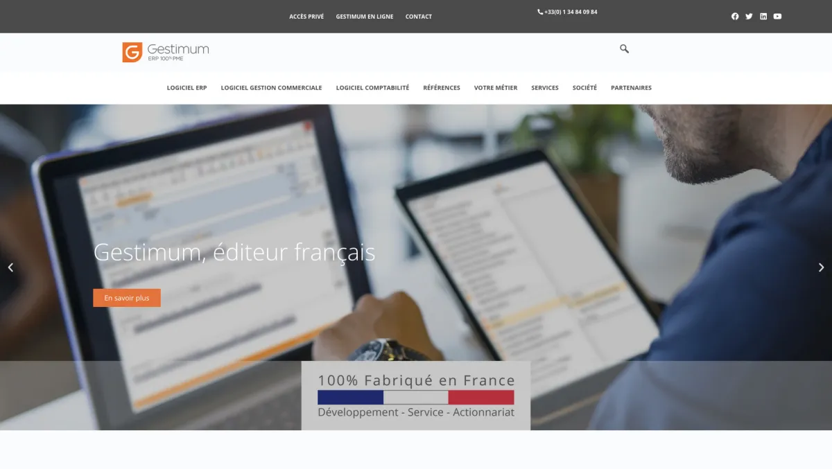 Gestimum E-commerce: avis sur le logiciel ERP: fonctionnalités, avantages, inconvénients et tarifs