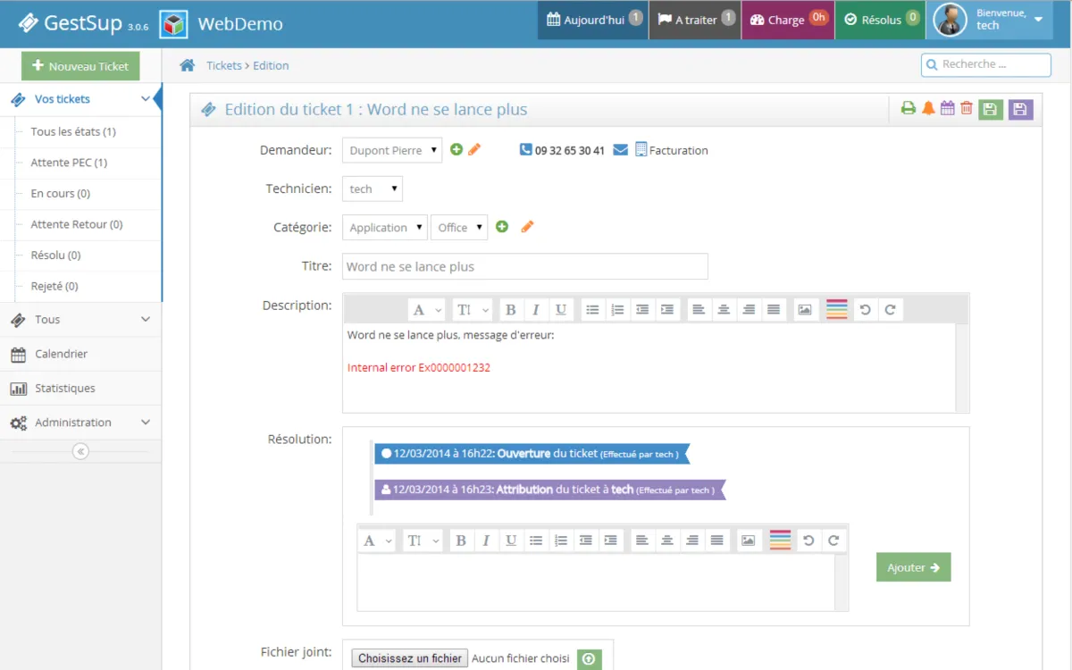 Interface Gestsup: fonctionnalités, prix, alternatives Interface Gestsup: fonctionnalités, prix, alternatives