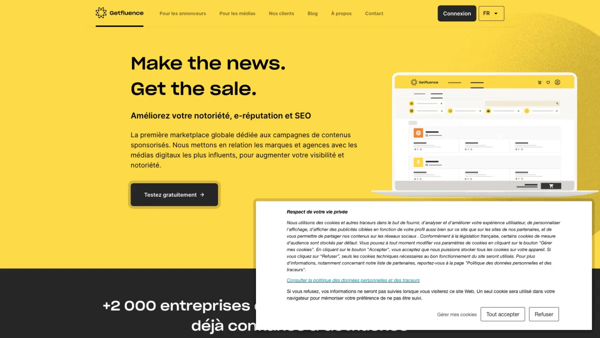 Notre avis sur Getfluence : un logiciel de marketing sur les réseaux sociaux à découvrir