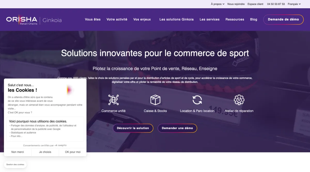 Notre avis sur Ginkoia : un logiciel de caisse et point de vente (POS / PDV) à découvrir