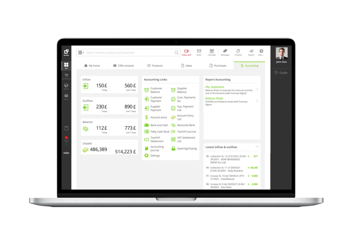 Interface Giobby: fonctionnalités, prix, alternatives