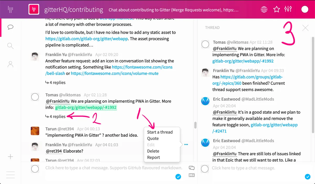 Gitter: avis sur le logiciel de live chat: fonctionnalités, avantages, inconvénients et tarifs Gitter: avis sur le logiciel de live chat: fonctionnalités, avantages, inconvénients et tarifs