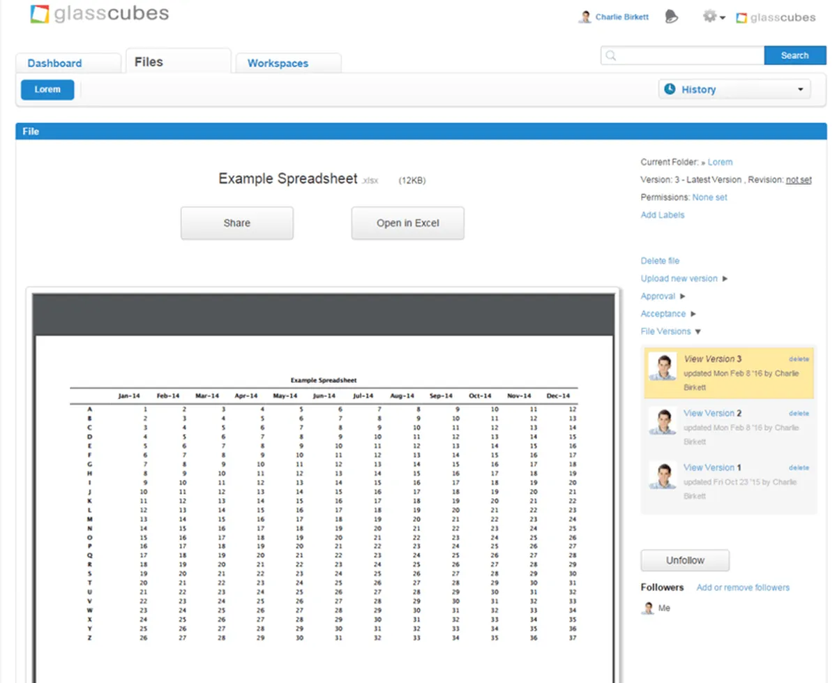 Notre avis sur Glasscubes : un logiciel de gestion de documents à découvrir