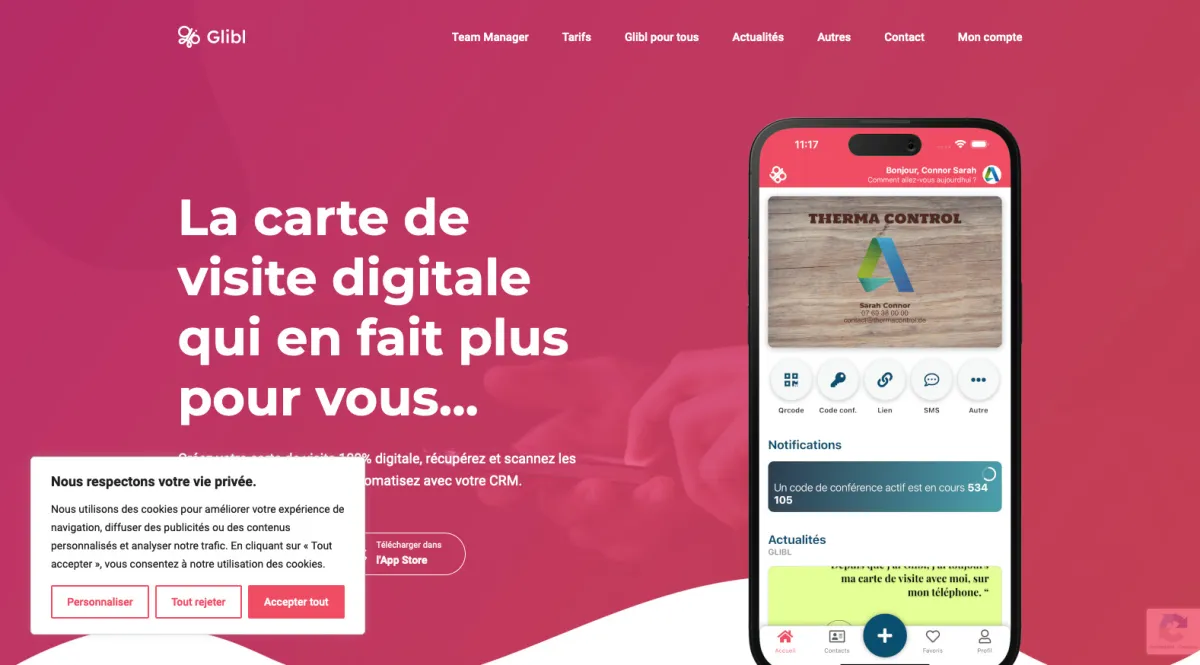Interface Glibl : fonctionnalités, prix, alternatives