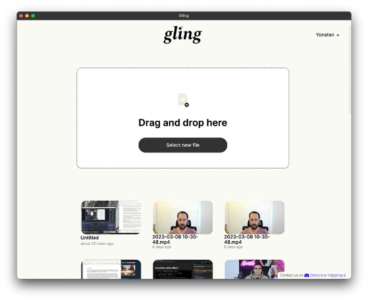 Notre avis sur Gling : un logiciel de montage vidéo à découvrir