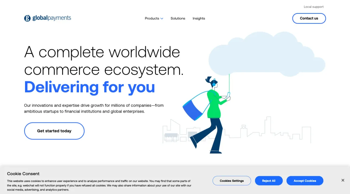 Interface Global Payments : image, ergonomie, alternatives Interface Global Payments : image, ergonomie, alternatives