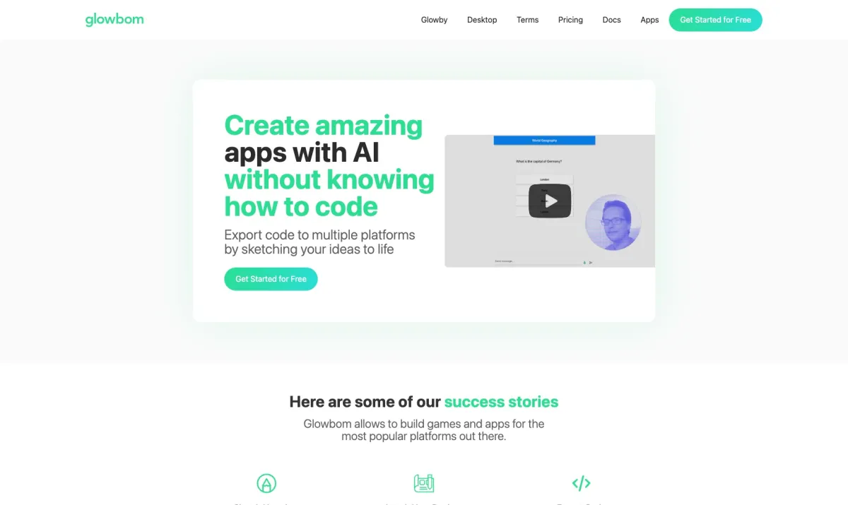 Notre avis sur Glowbom : un logiciel Low Code / No Code à découvrir Notre avis sur Glowbom : un logiciel Low Code / No Code à découvrir