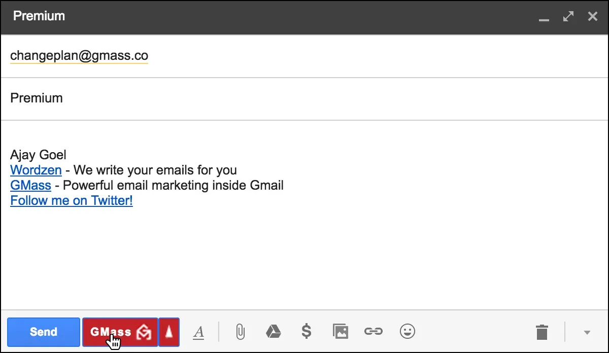 Notre avis sur GMass : un logiciel d'emailing et newsletters (marketing par email) à découvrir