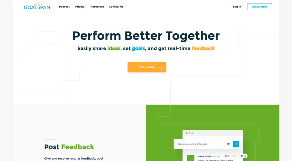 Interface GoalSpan : fonctionnalités, prix, alternatives