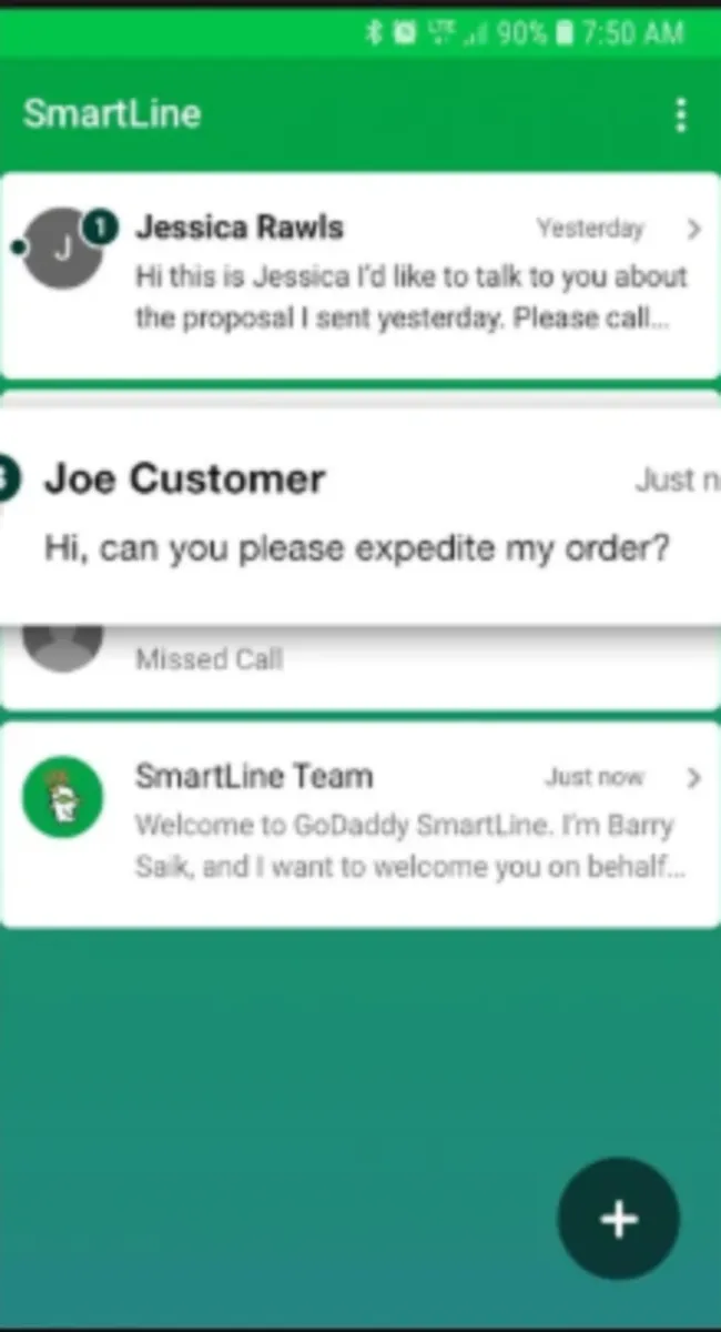 Notre avis sur GoDaddy SmartLine : un logiciel de téléphonie d'entreprise (softphone) à découvrir