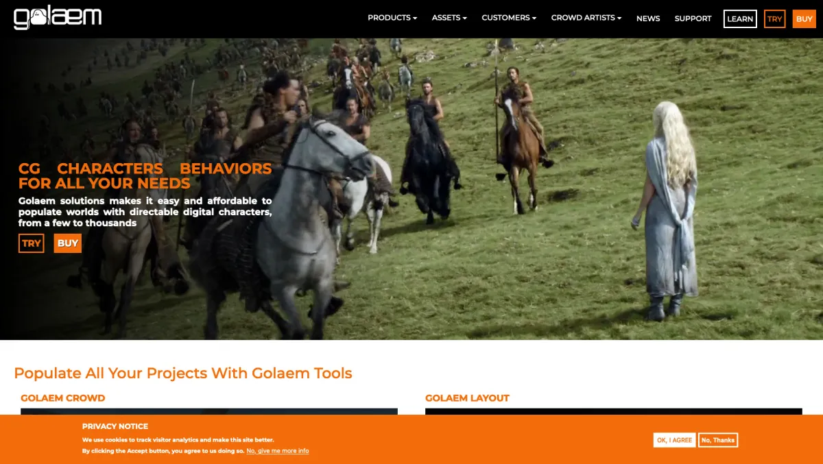 Interface Golaem : fonctionnalités, prix, alternatives Interface Golaem : fonctionnalités, prix, alternatives