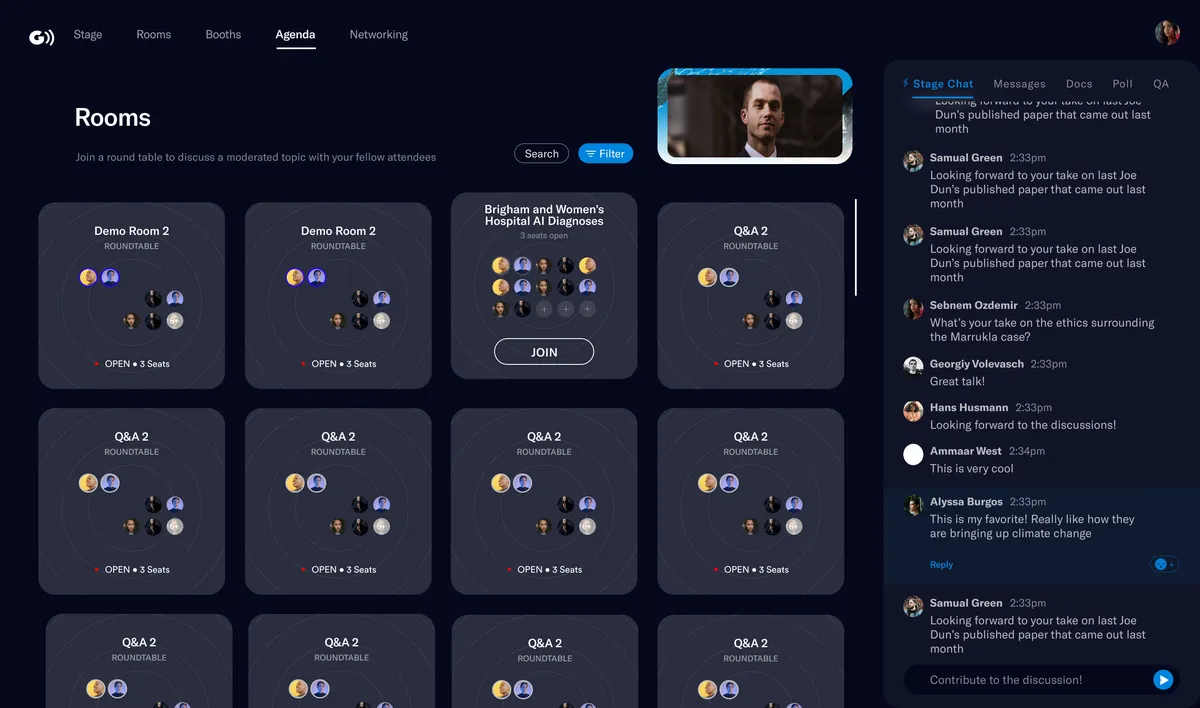 Notre avis sur Goldcast : un logiciel de gestion d'événements virtuels à découvrir