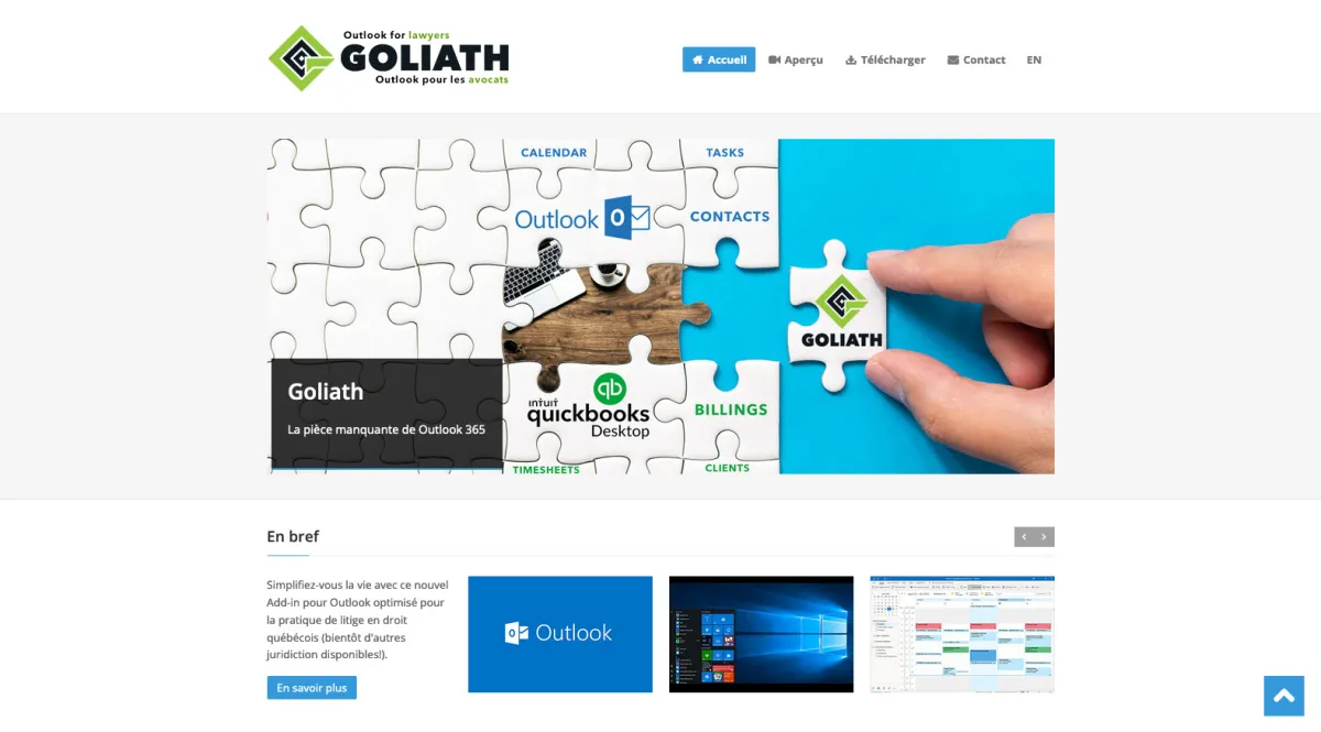 Interface Goliath : image, ergonomie, alternatives