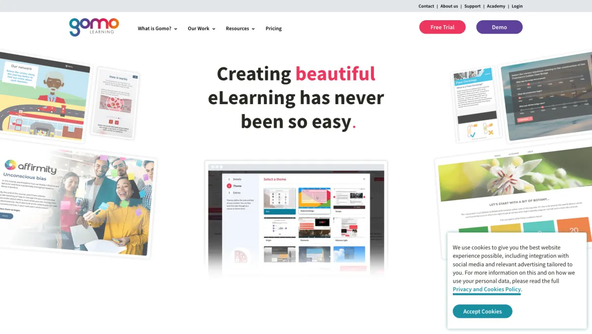 Interface Gomo : image, ergonomie, alternatives