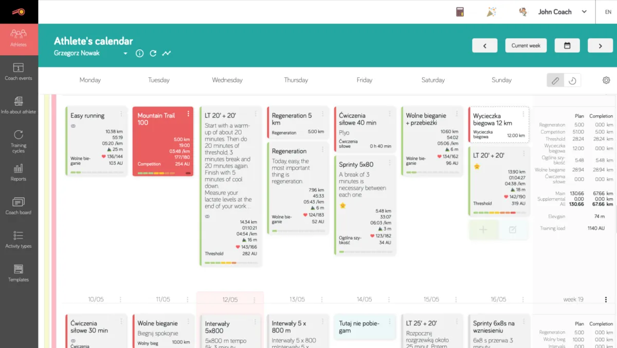 Good Coach est un logiciel pour coaching personnel populaire qui existe en version gratuite ou payante (à partir de 0 €) Good Coach est un logiciel pour coaching personnel populaire qui existe en version gratuite ou payante (à partir de 0 €)