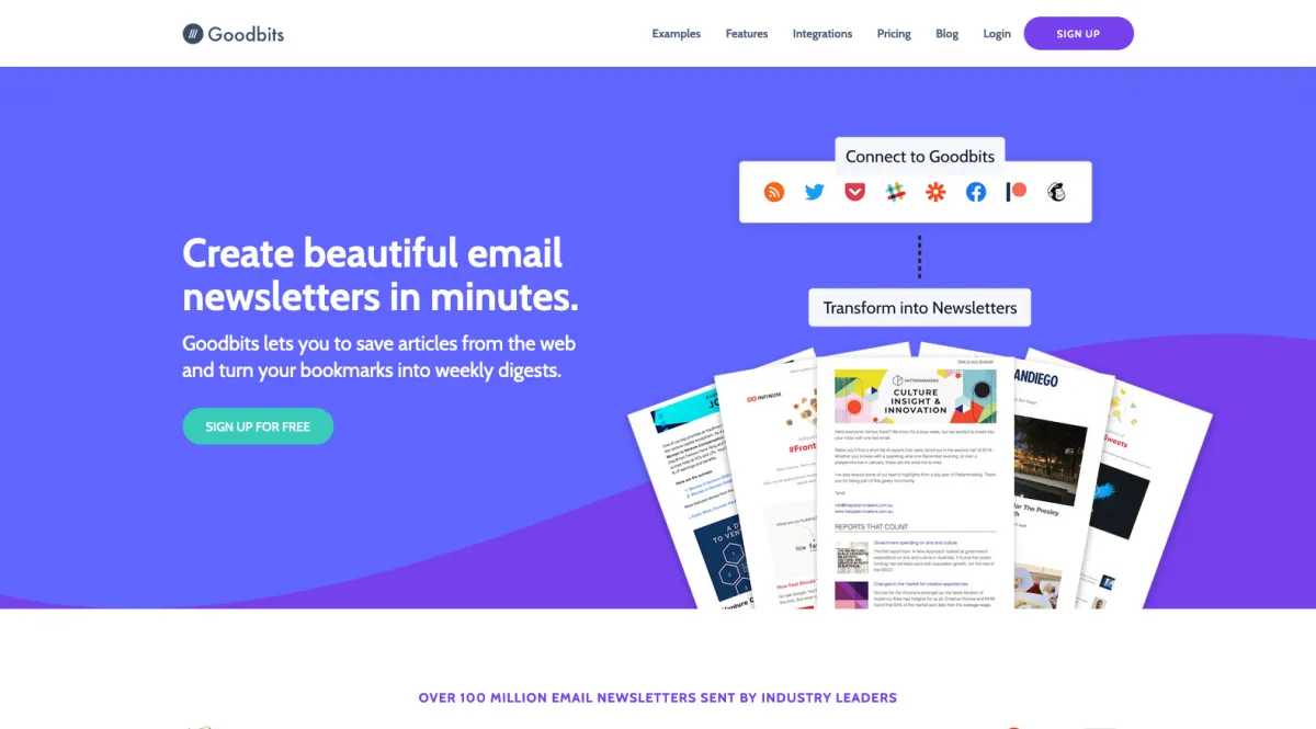 Notre avis sur Goodbits : un logiciel d'emailing et newsletters (marketing par email) à découvrir