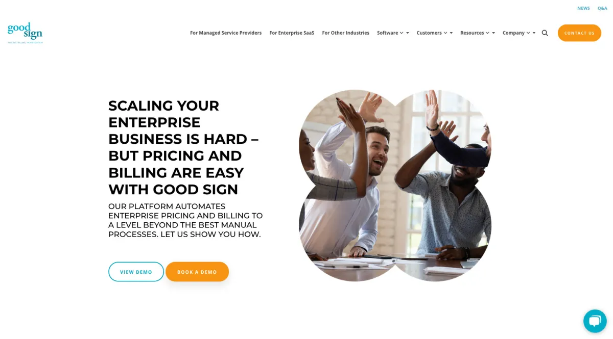 Interface GoodSign : image, ergonomie, alternatives