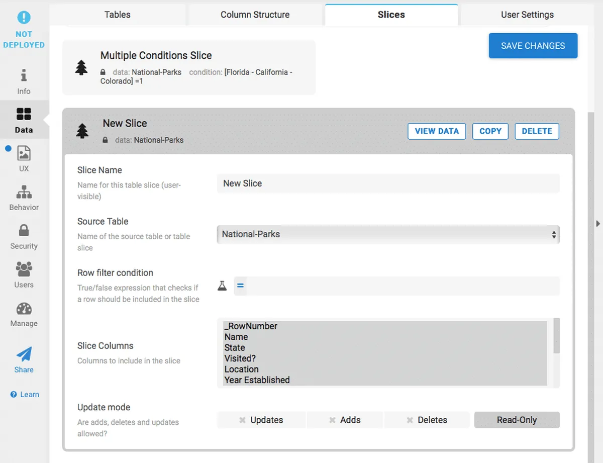 Interface Google AppSheet: image, ergonomie, alternatives Interface Google AppSheet: image, ergonomie, alternatives