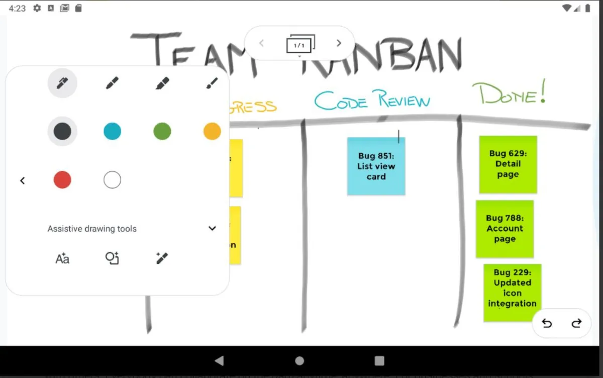 Notre avis sur Google Jamboard : un logiciel de tableau blanc virtuels (whiteboard) à découvrir