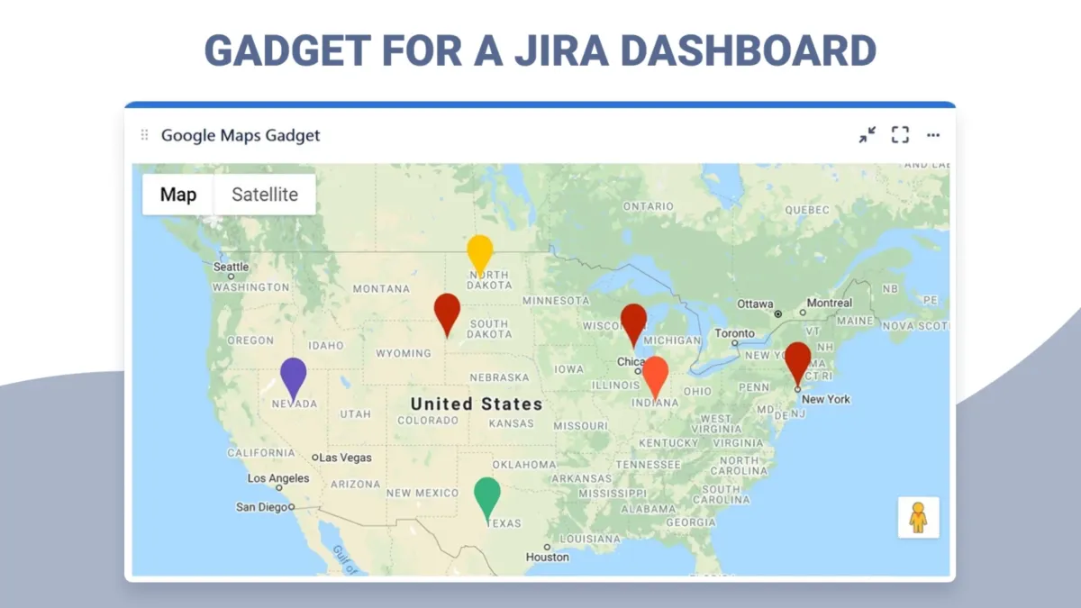 Interface Google Maps for Jira: fonctionnalités, prix, alternatives