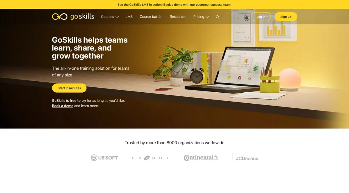 Interface GoSkills : fonctionnalités, prix, alternatives
