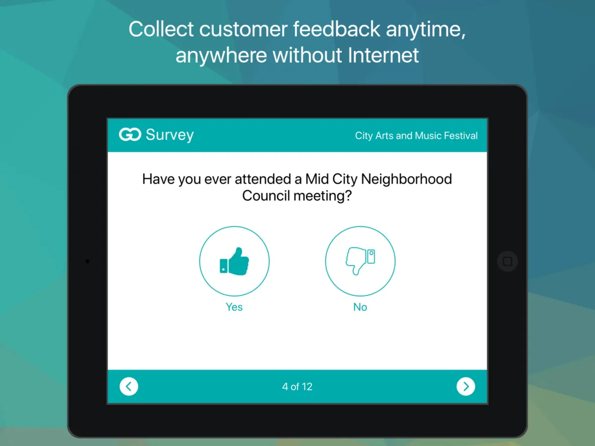 Interface GoSurvey: fonctionnalités, prix, alternatives