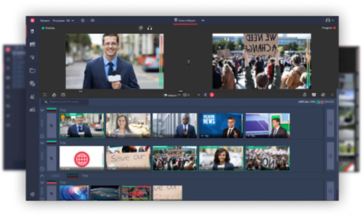 Interface Grabyo: fonctionnalités, prix, alternatives